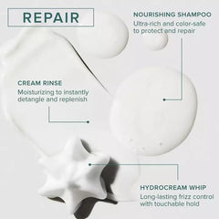 Awapuhi Wild Ginger pump and label detail highlighting ingredients and benefits