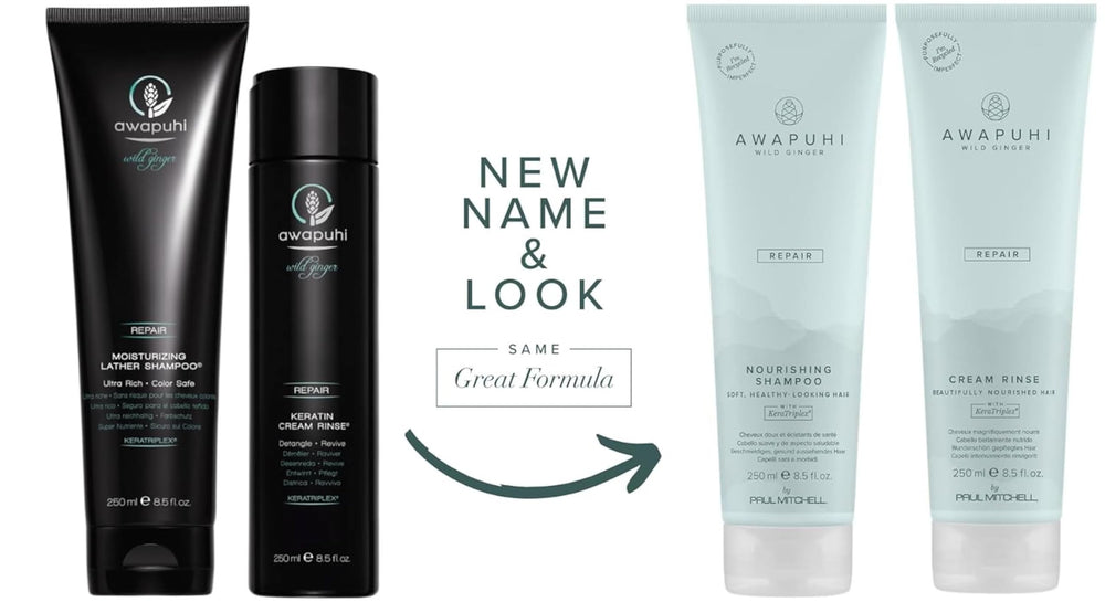 Awapuhi Wild Ginger conditioner texture close-up demonstrating smooth slip and nourishing finish