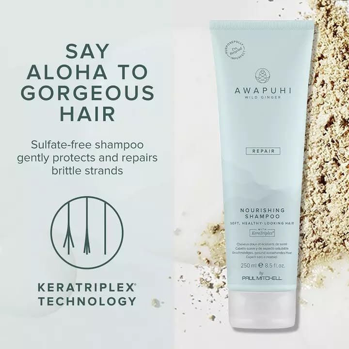 Awapuhi Wild Ginger creamy lather texture demonstrating gentle cleansing