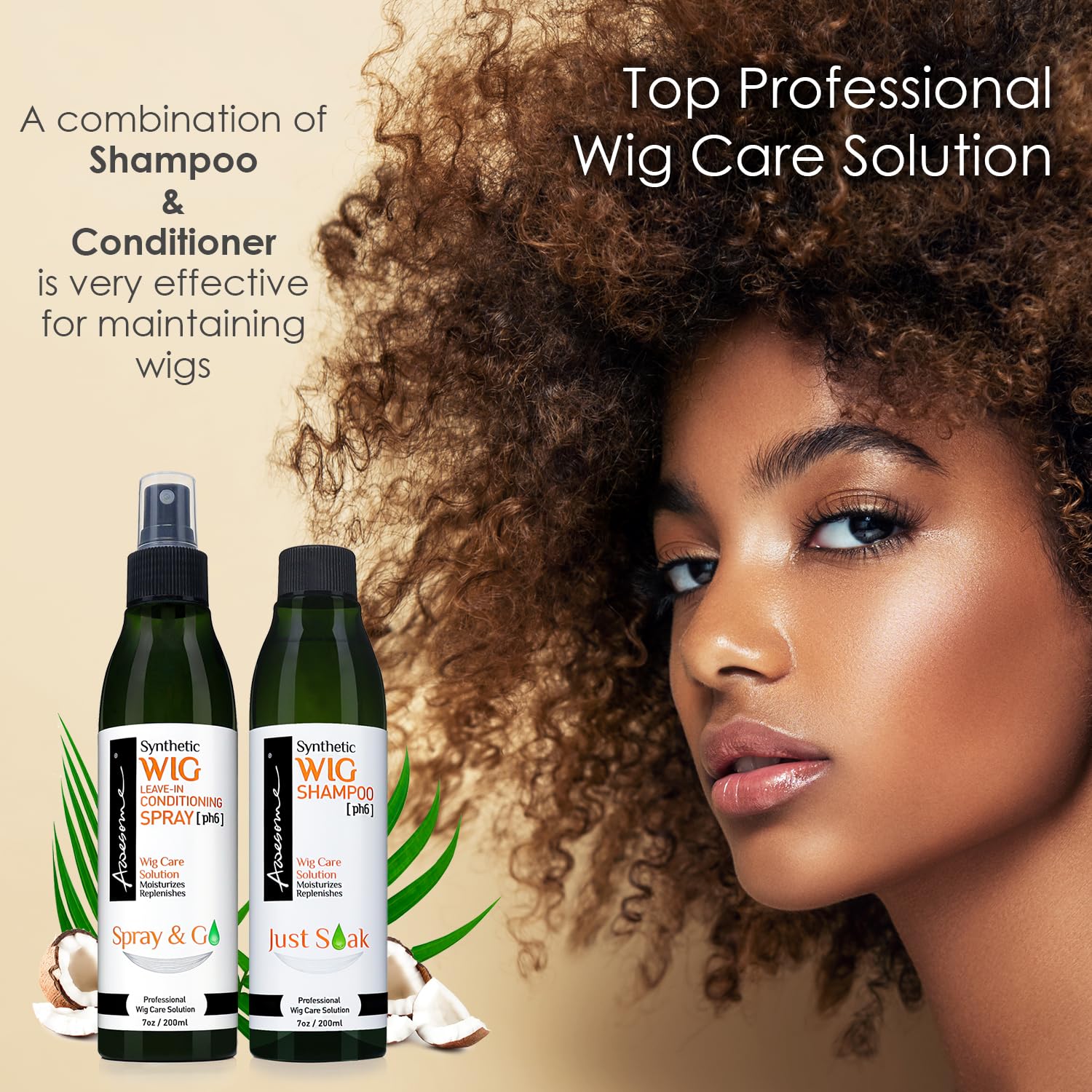 Awesome label closeup showing coconut oil ingredient and hydration benefit