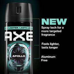 AXE Apollo next to a gym bag showing travel-ready size and convenience benefit