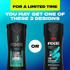 AXE Apollo gel texture closeup, displays moisturizing plant-based smoothness