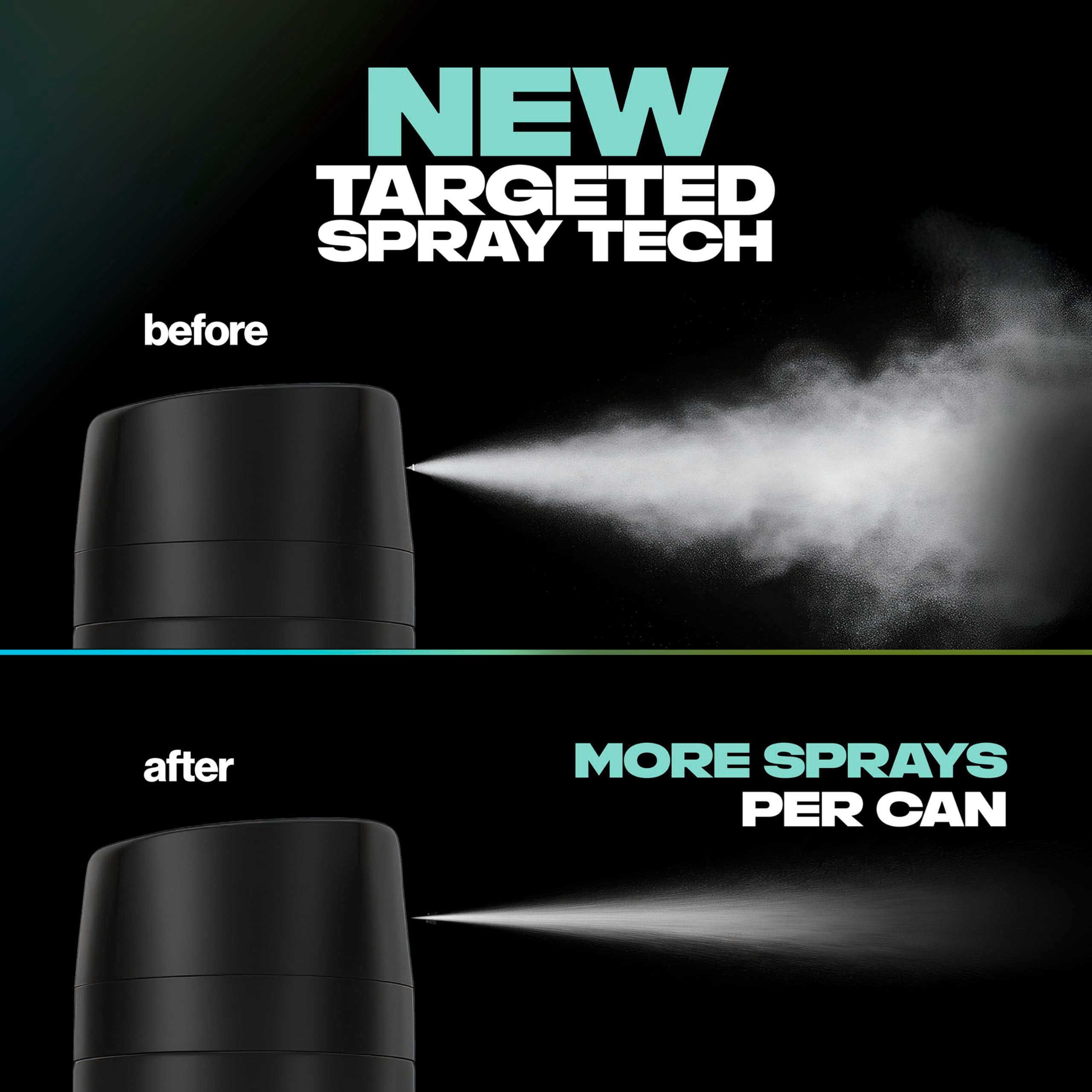AXE Apollo fine mist texture close-up demonstrating lighter-feel application benefit