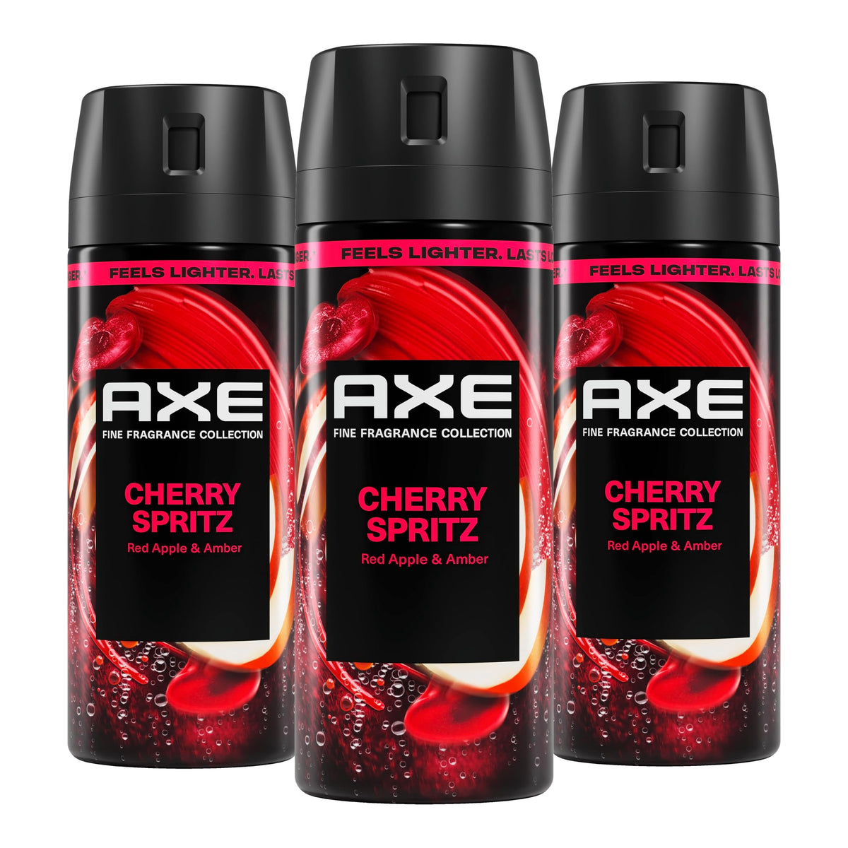 AXE Cherry Spritz front packaging showing bold label and scent appeal