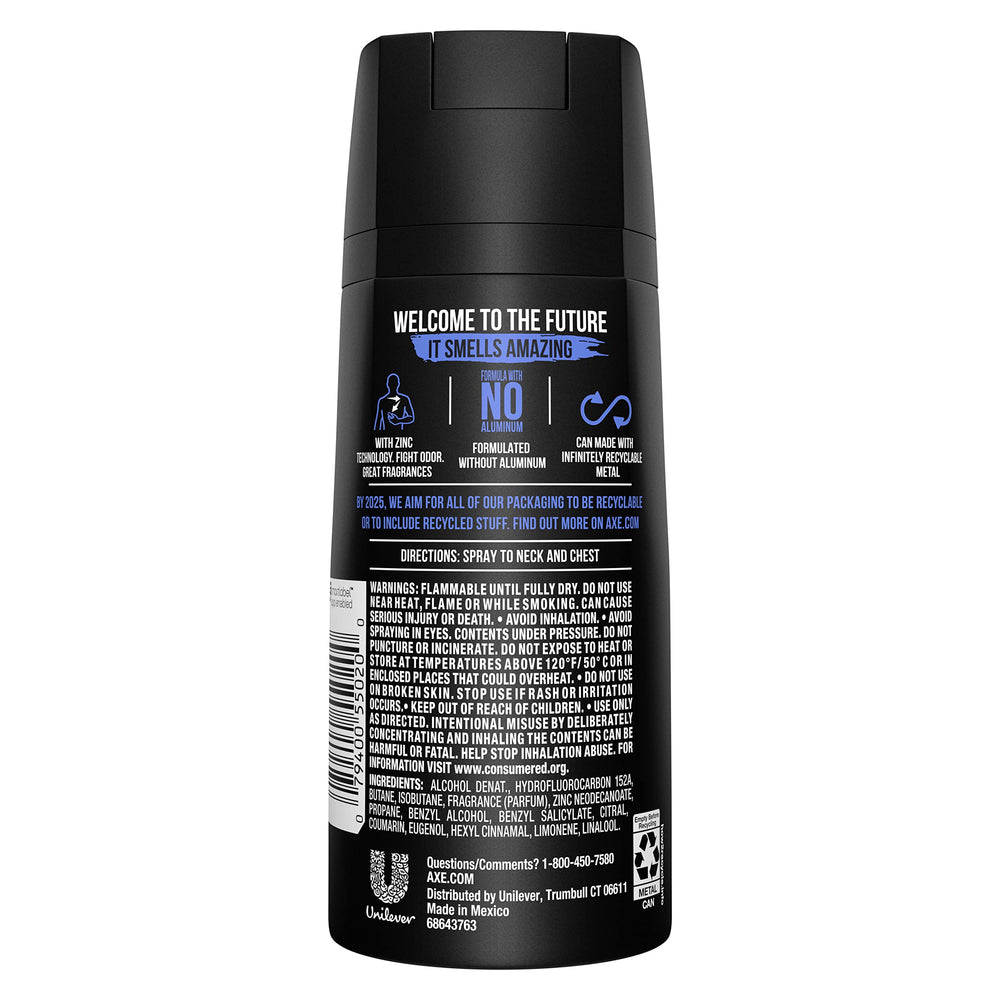 AXE close-up spray nozzle illustrating easy application benefit