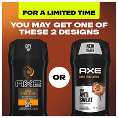 AXE stick texture close-up demonstrating smooth application and coverage