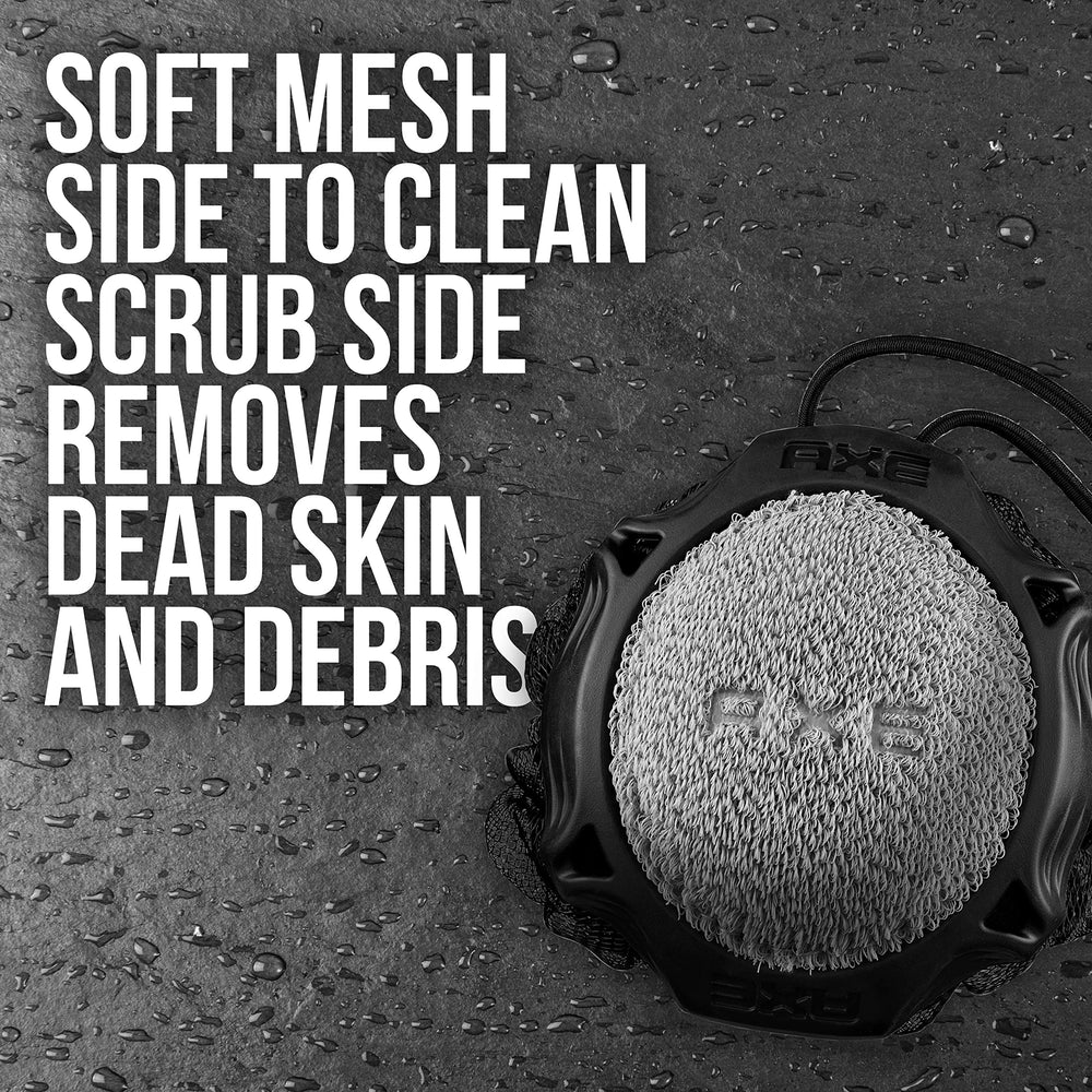 AXE Detailer exfoliator texture illustrating effective dead-skin removal