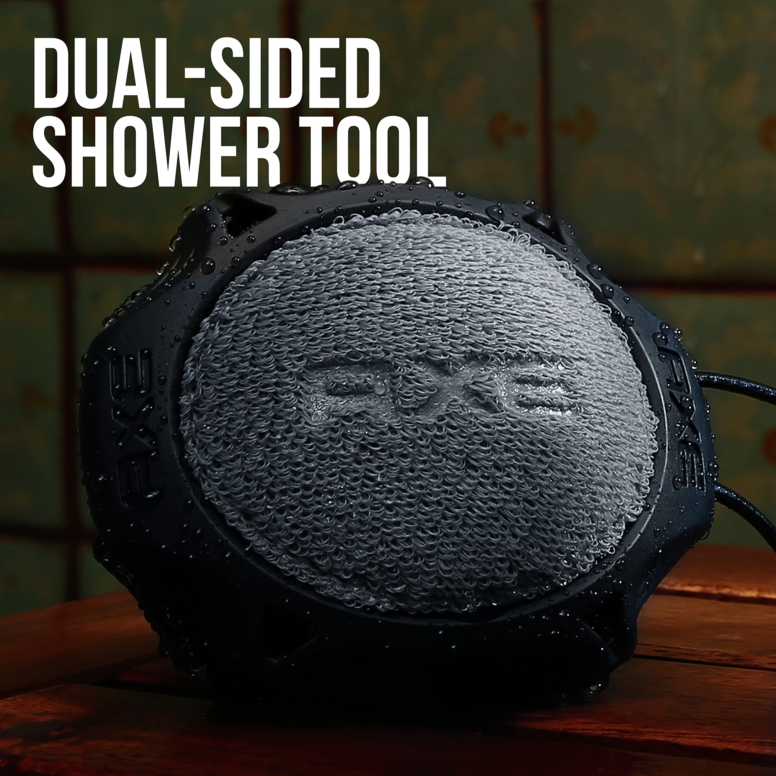 AXE Detailer held in hand to show compact size and easy grip