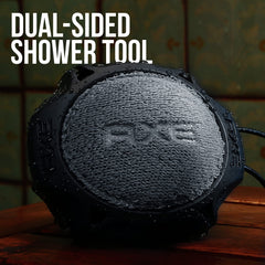 AXE Detailer held in hand to show compact size and easy grip