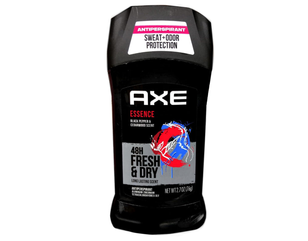 Axe Essence Dry close-up of clear formula glide for smooth application benefit