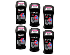 Axe Essence Dry front packaging showing six sticks and value savings benefit