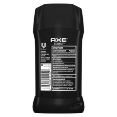 AXE Essence clear formula texture showing no visible white residue