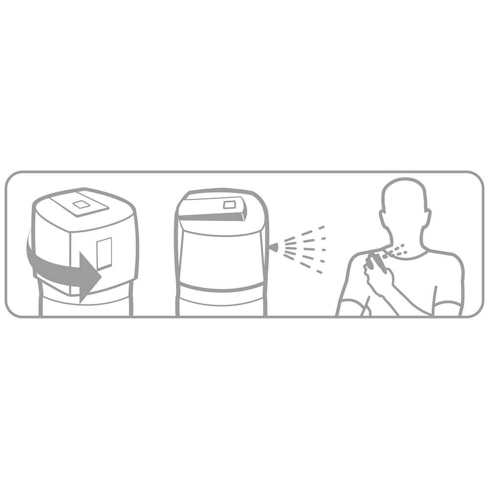 AXE Excite label detail showing fragrance notes and product information