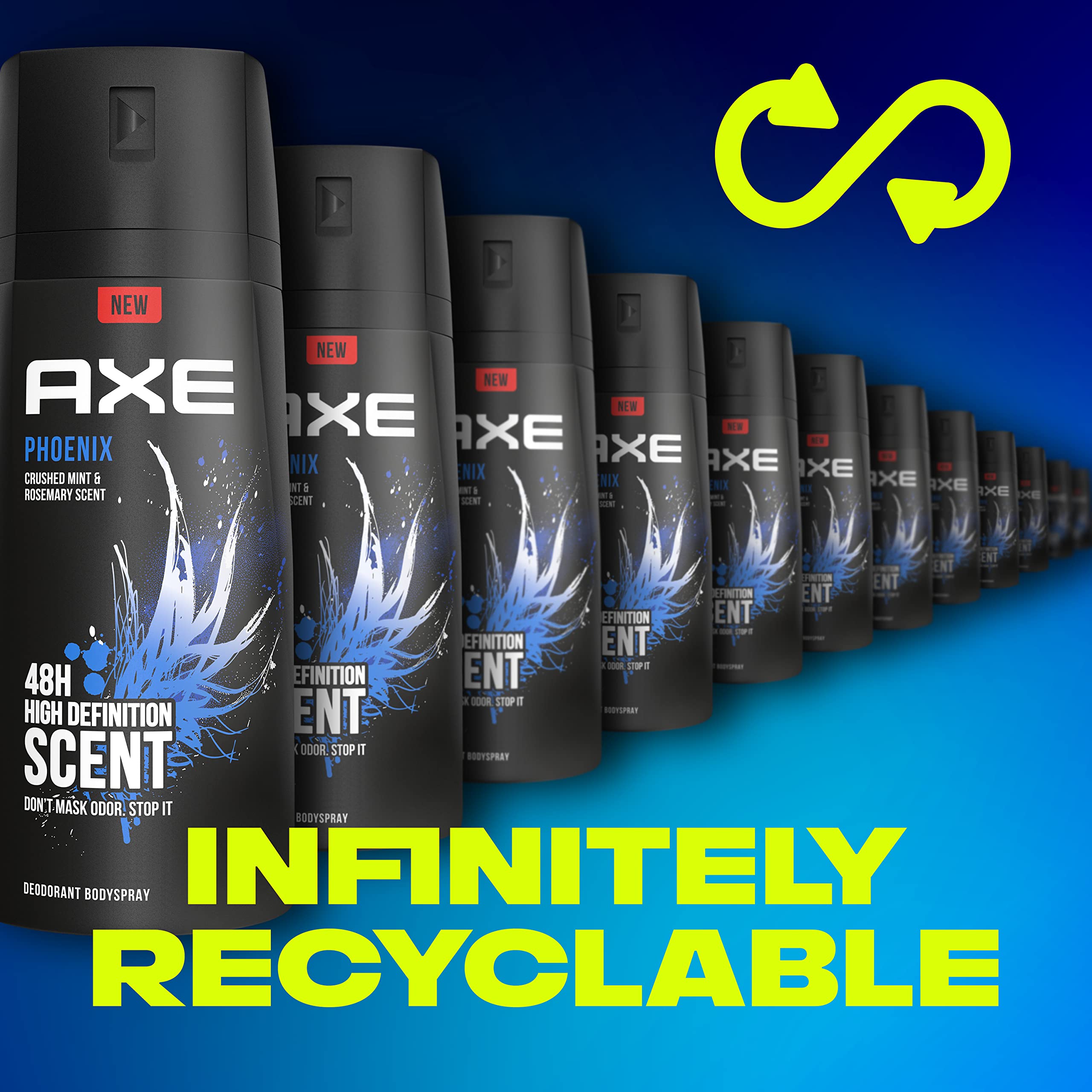 AXE in morning routine scene conveying confidence boost