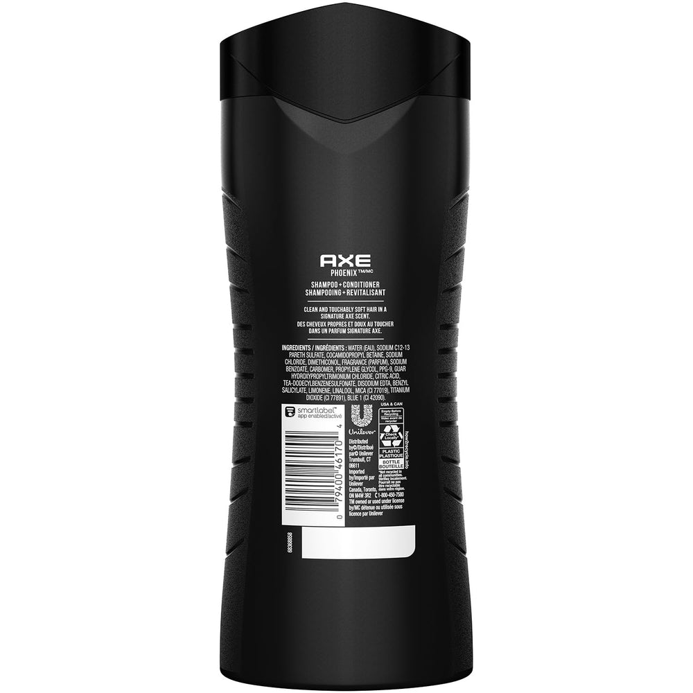 AXE Phoenix bottle close-up of cap for easy one-handed use