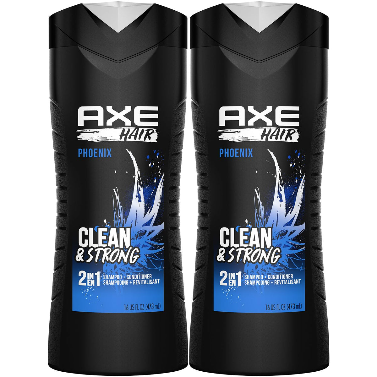 AXE Phoenix front packaging showing scent and size benefits