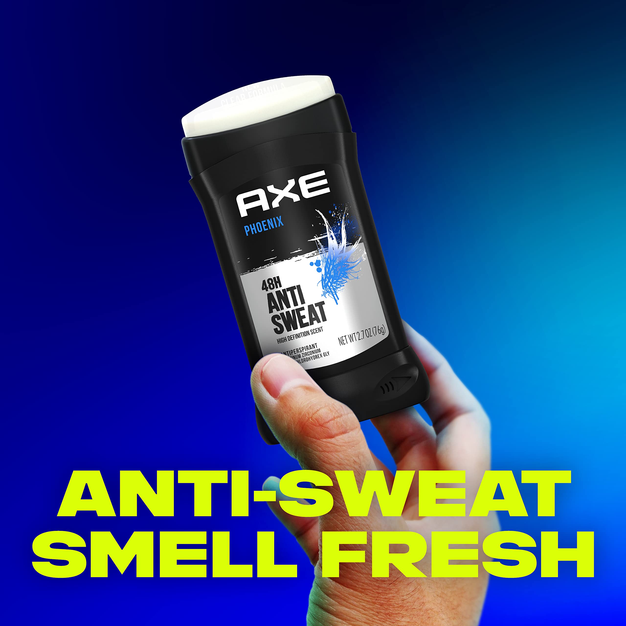 AXE Phoenix label and ingredients closeup showing product transparency benefit