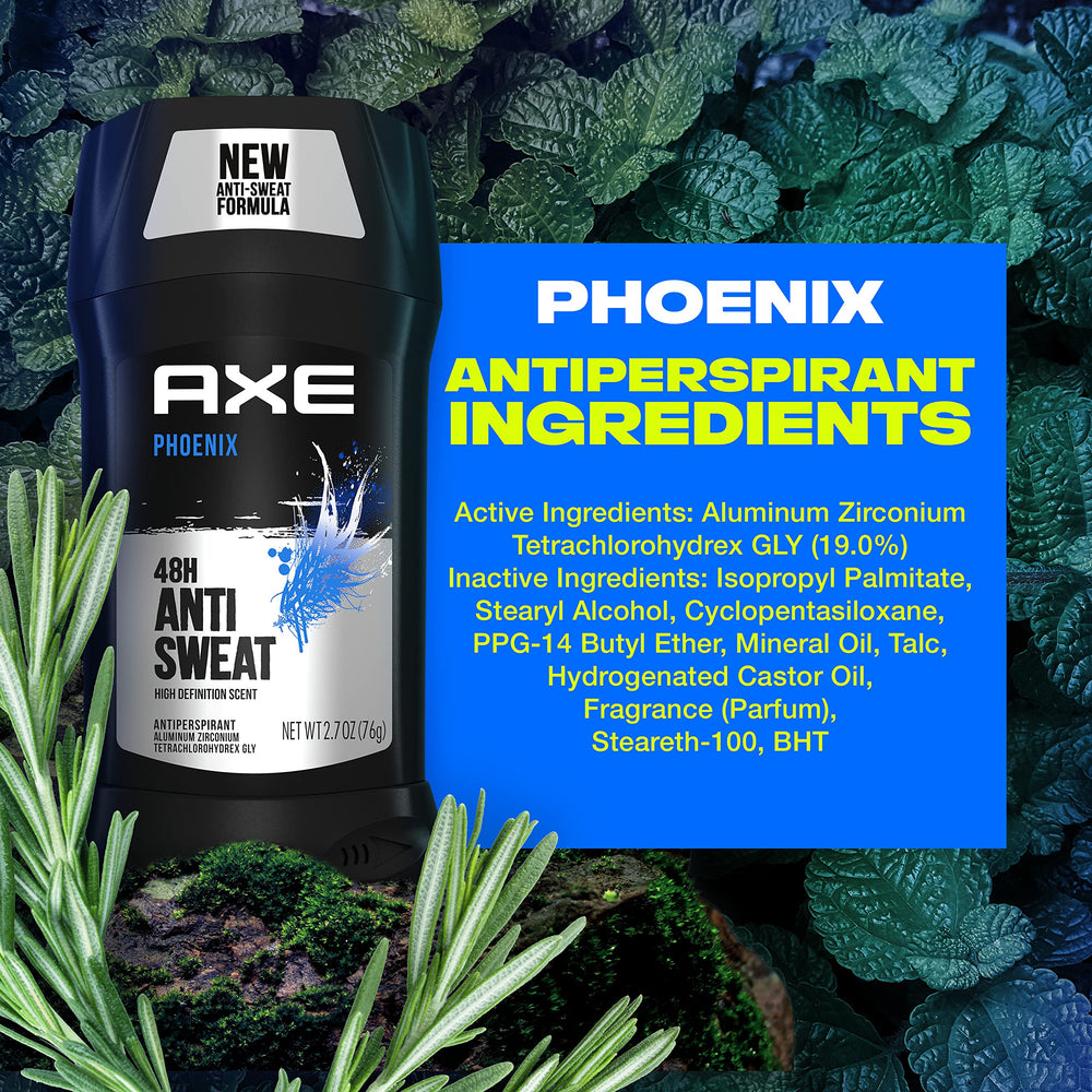 AXE Phoenix in bathroom lifestyle setting showing daily grooming confidence