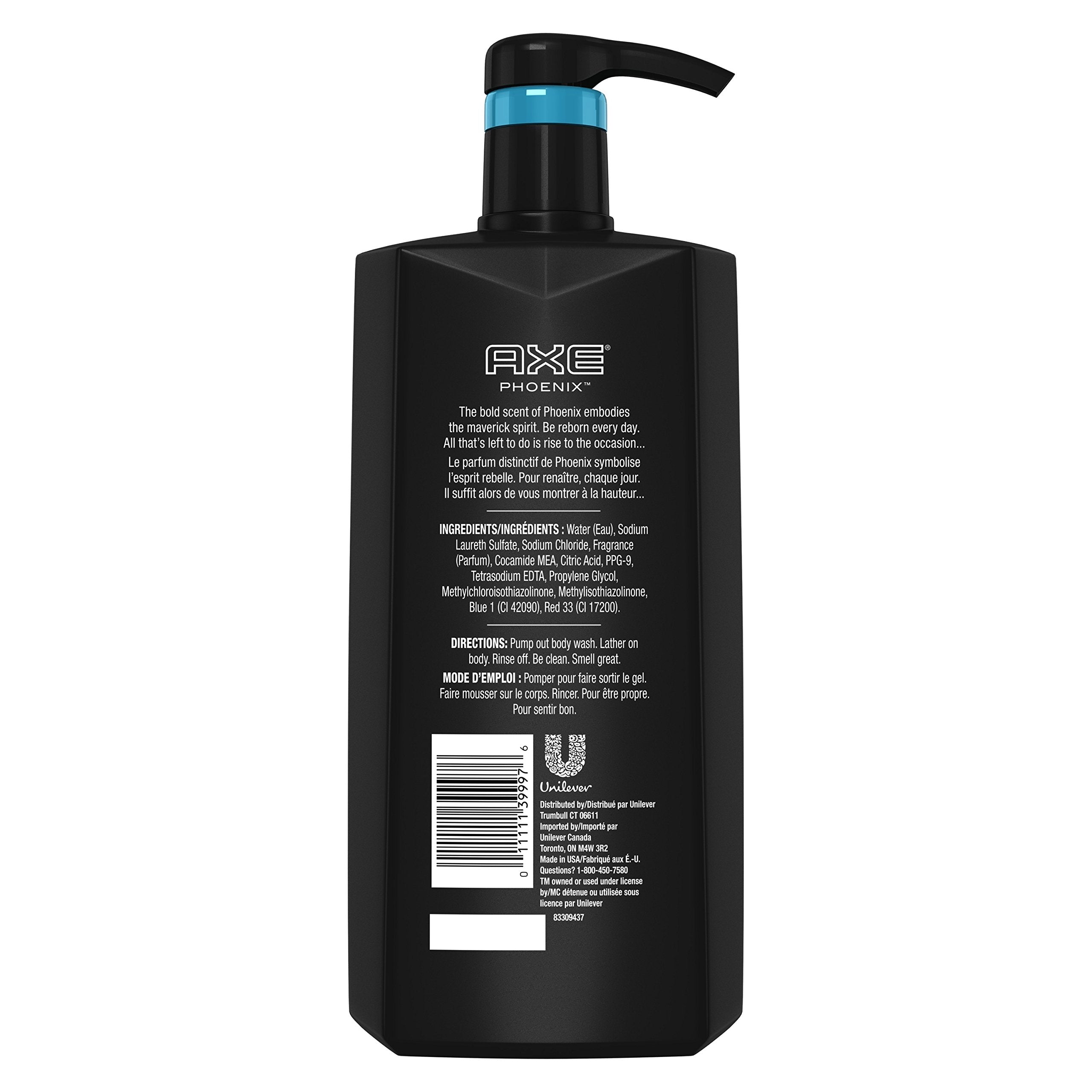 AXE Phoenix pump dispensing wash for controlled, no-waste use