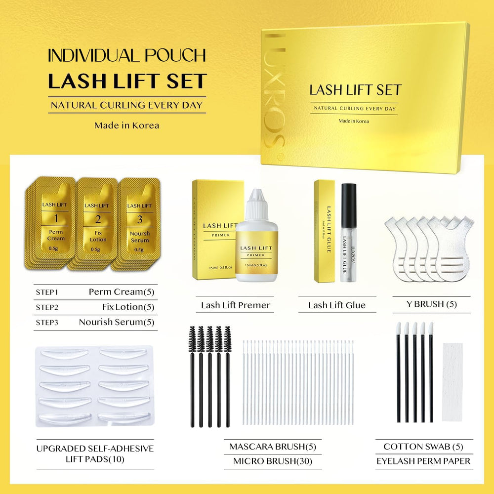 AYASAL used for brow lamination showing shaped brows and improved styling control