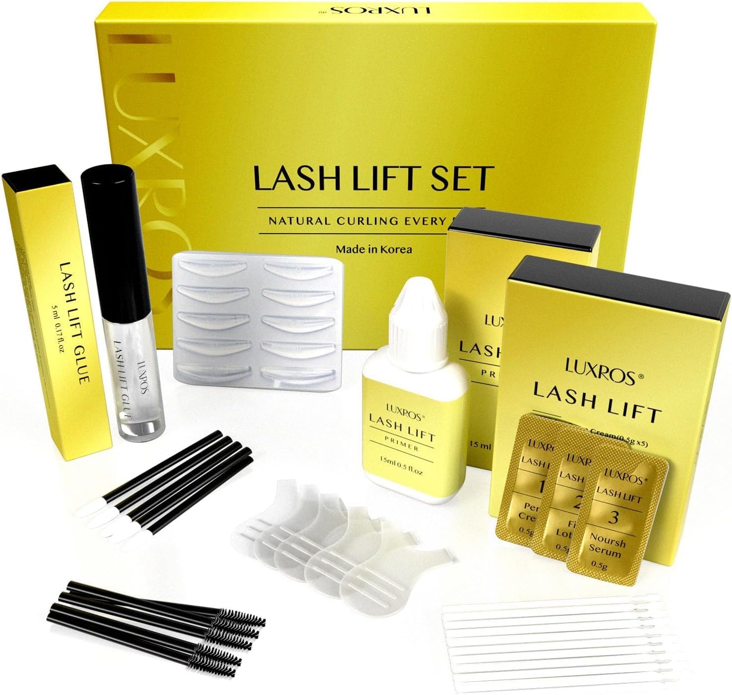 AYASAL kit on a salon tray with tools showing professional-grade results and workflow