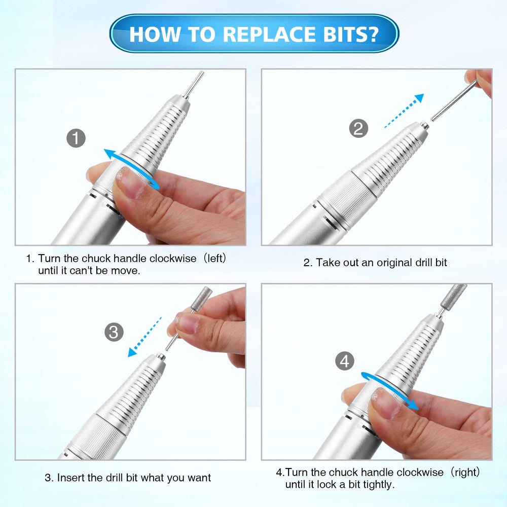 AZ GOGO handpiece next to ruler showing compact size and travel-friendly benefit