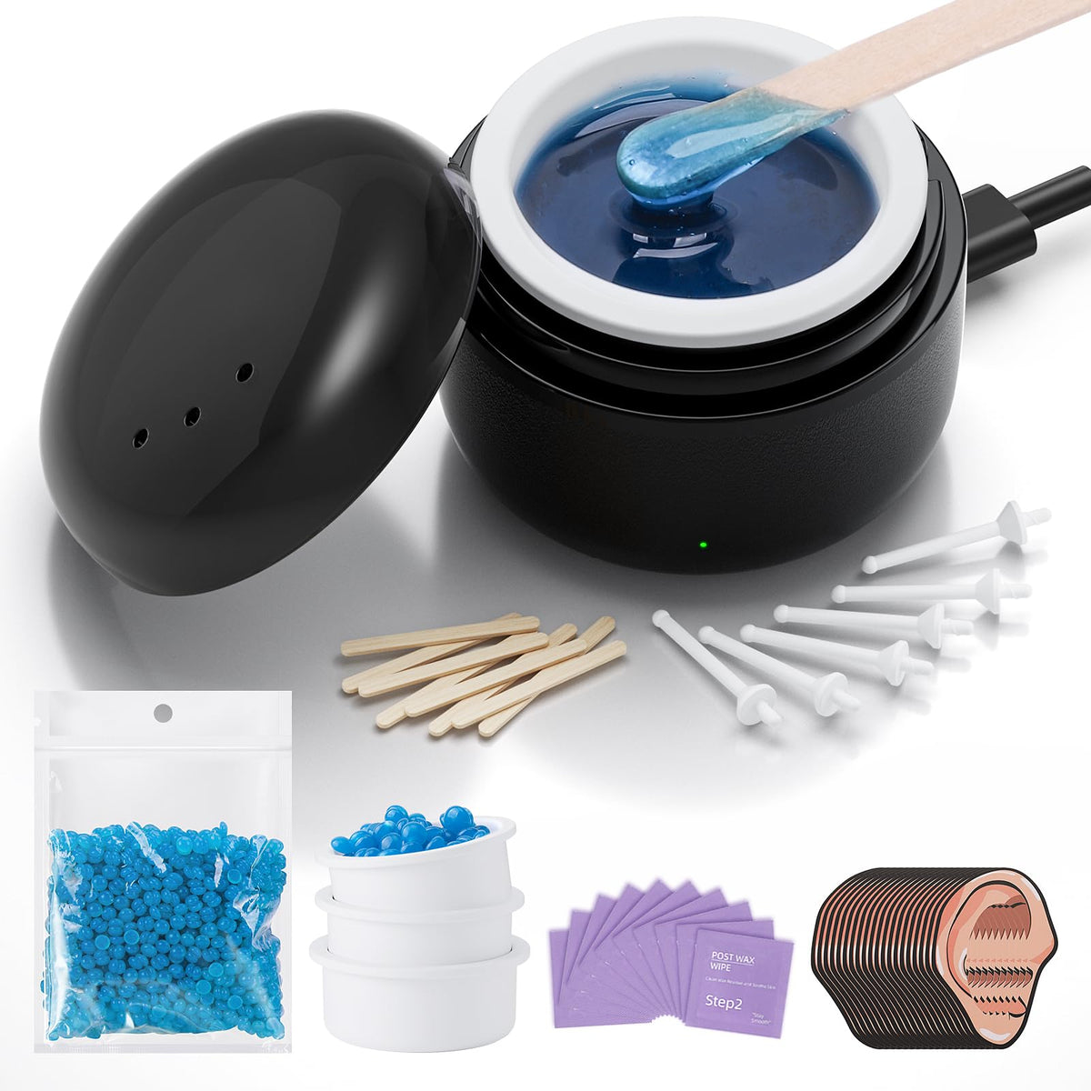 azang front packaging showing kit contents and quick benefit portable grooming
