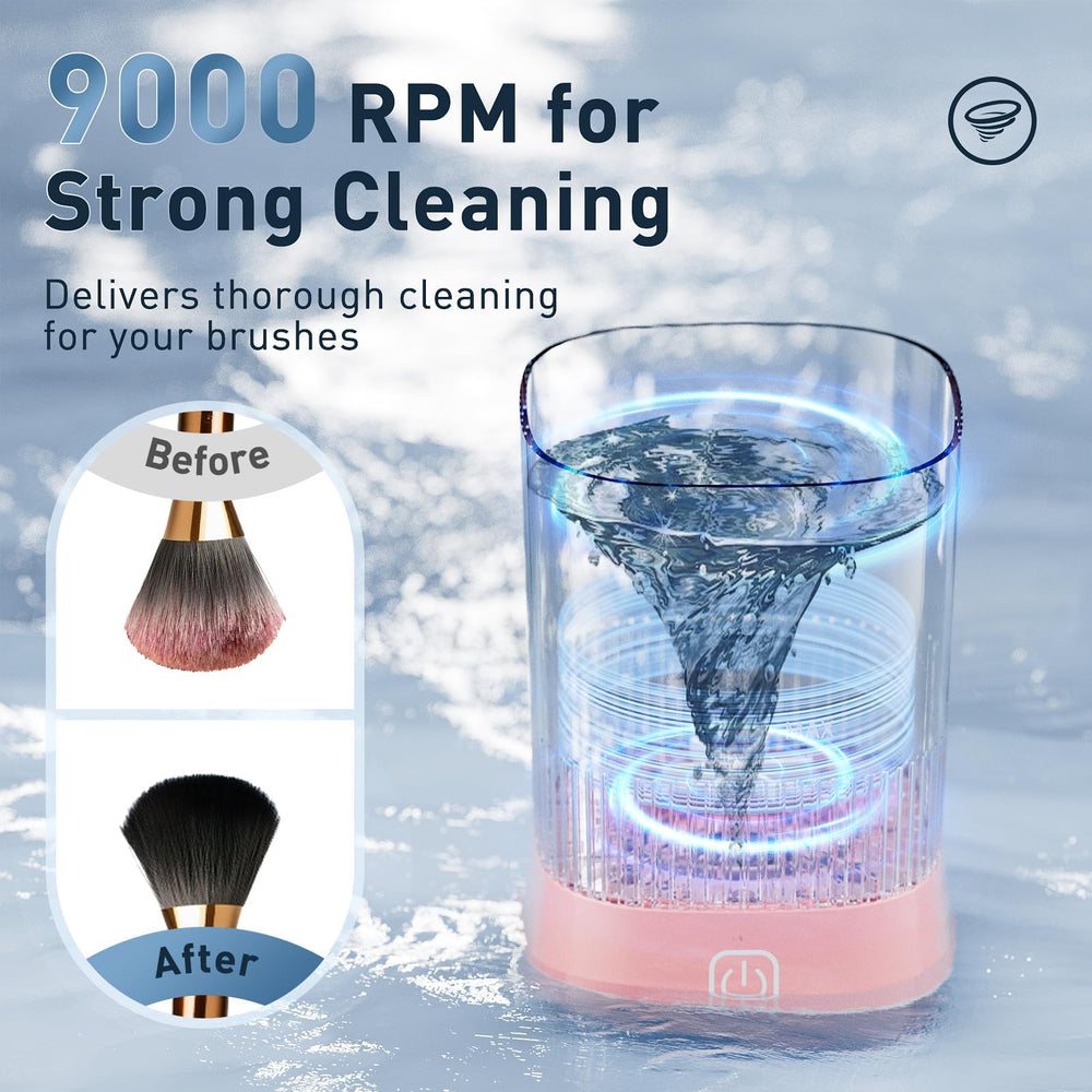 Azang close-up of upgraded silicone holder showing brush stability and protective grip