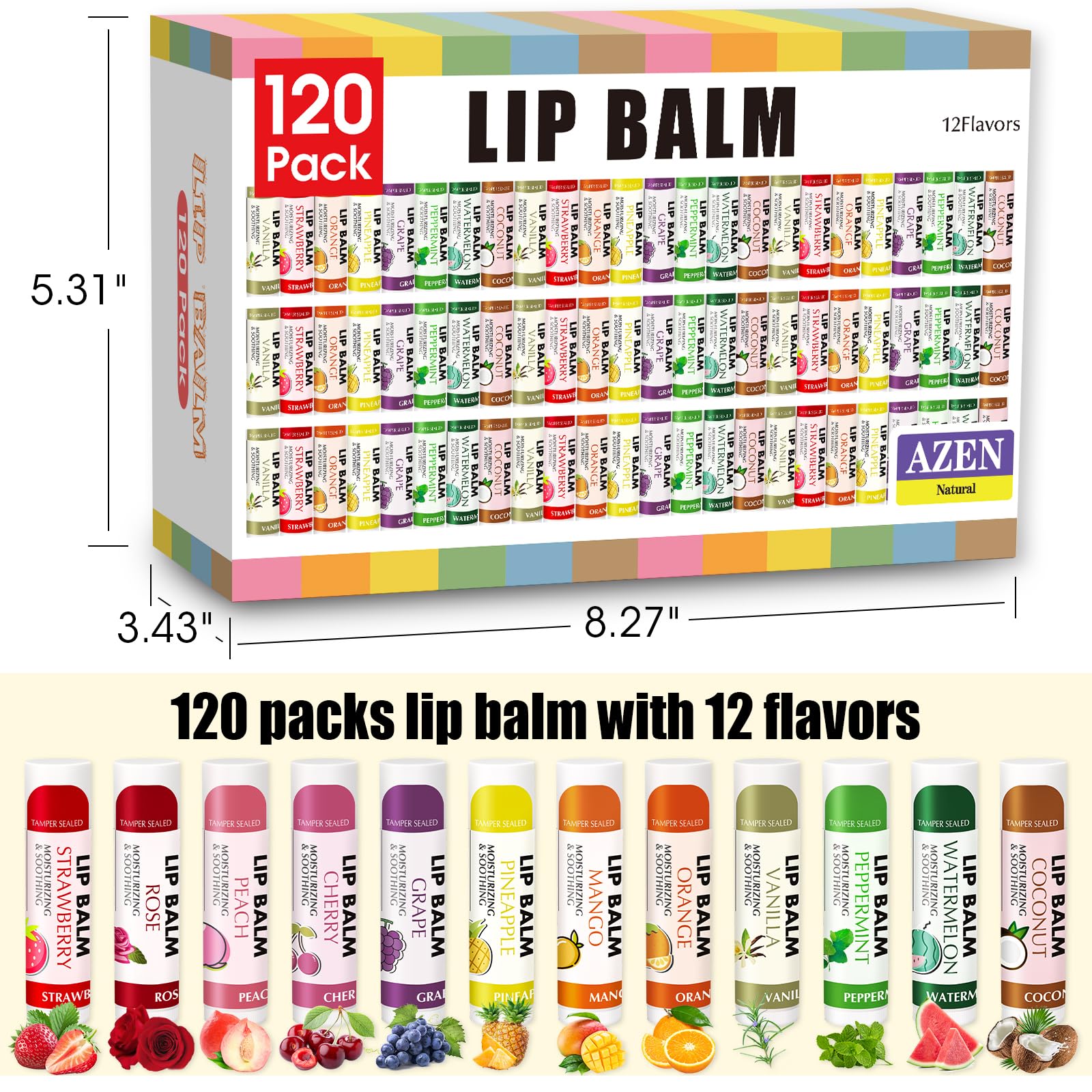 AZEN balm being applied to lips demonstrating quick soothing benefit