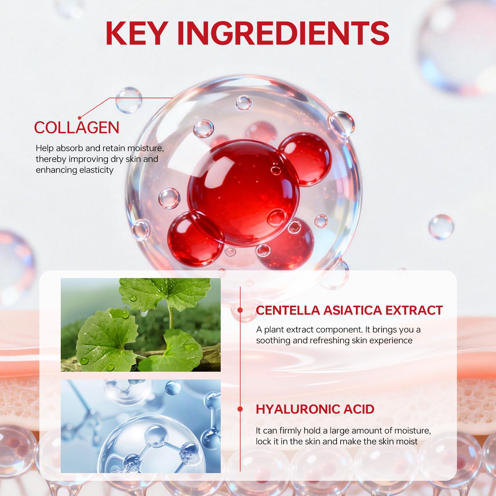 azirkel cream applied on cheek showing smooth finish and instant moisturization
