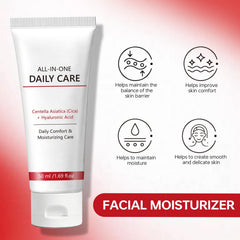 azirkel cream in hand demonstrating compact 1.69 fl oz size for portability