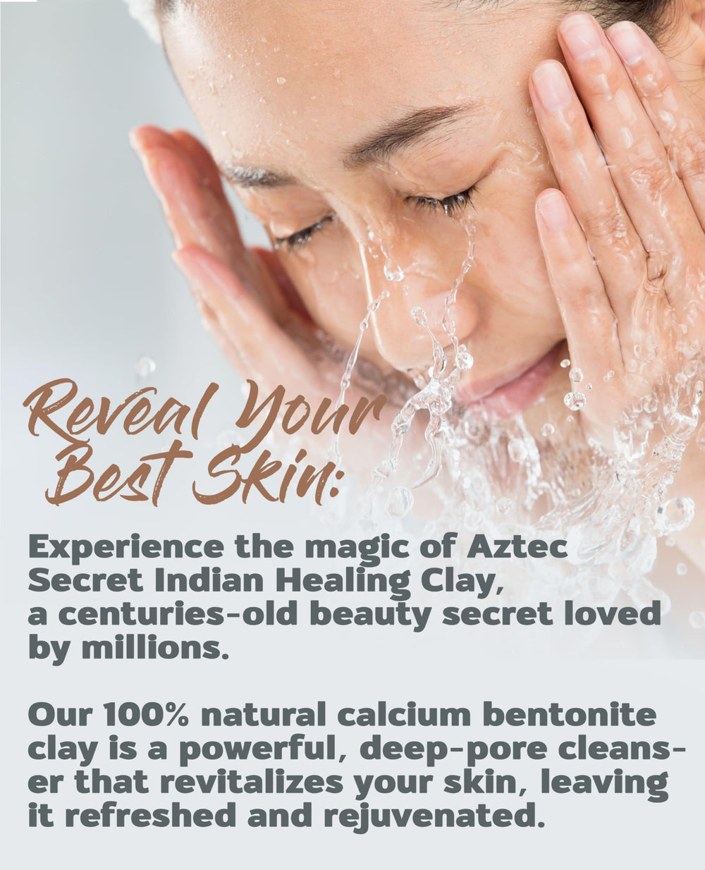 Aztec Secret mixed with apple cider vinegar in bowl, demonstrating effective paste