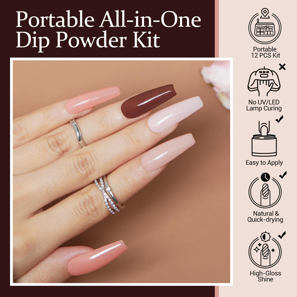 AZUREBEAUTY nail brush file and replacement brushes for precise results