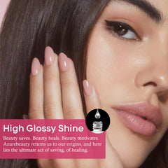 AZUREBEAUTY brush detail showing replacement brushes for precise, clean application
