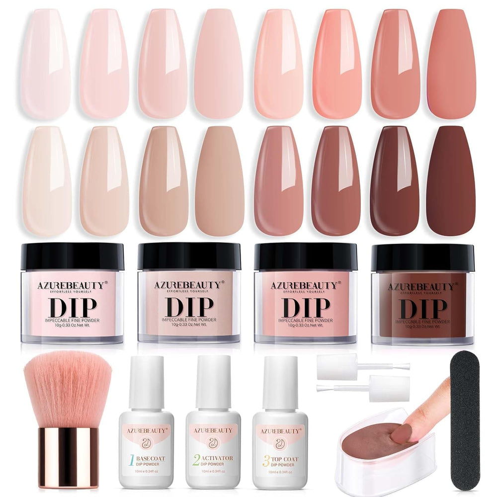 AZUREBEAUTY front packaging showing complete starter kit benefits