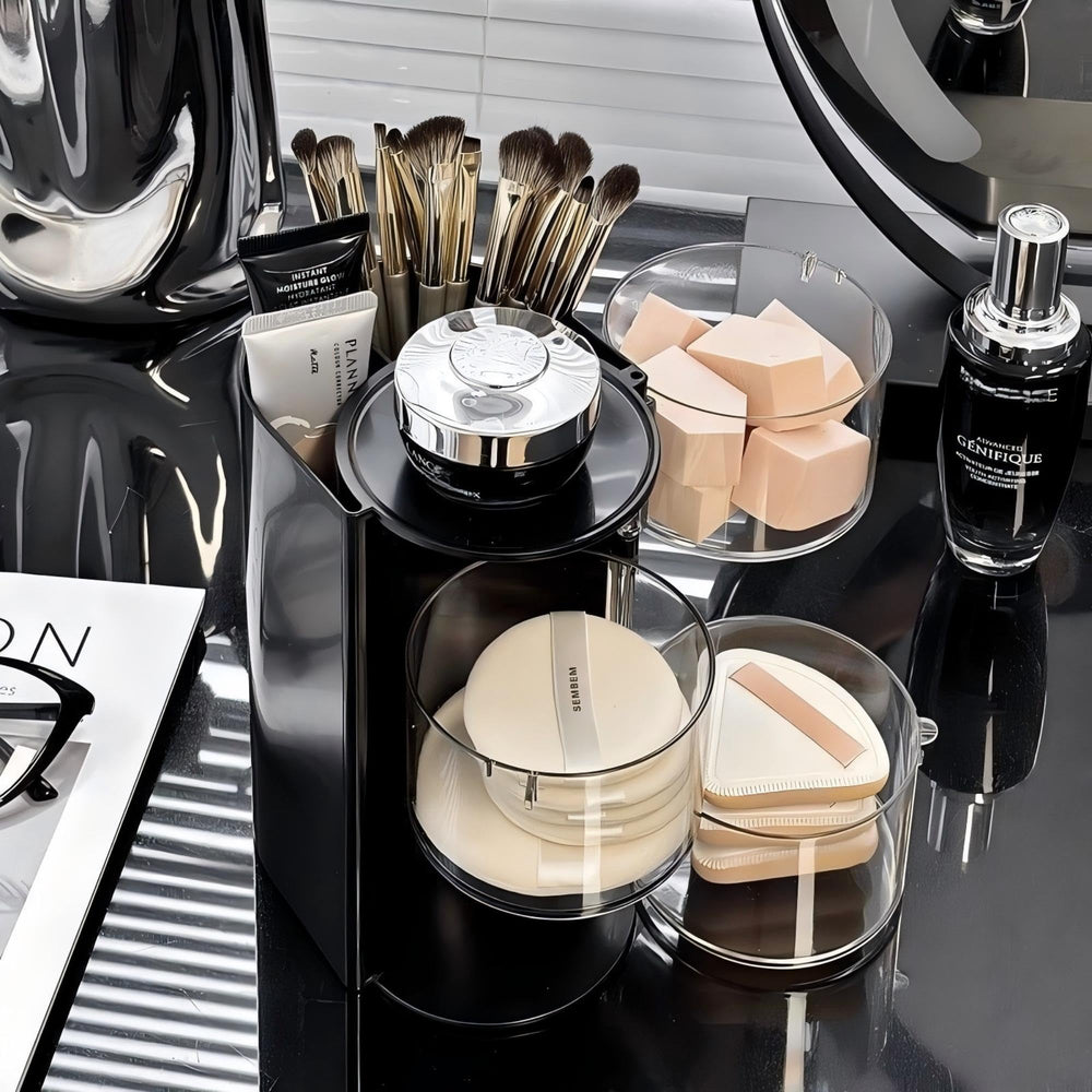 Azurphoric material and finish texture highlights durable matte black benefit