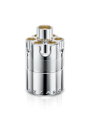 Azzaro Wanted bottle held in hand to show 3.3 oz scale and portability