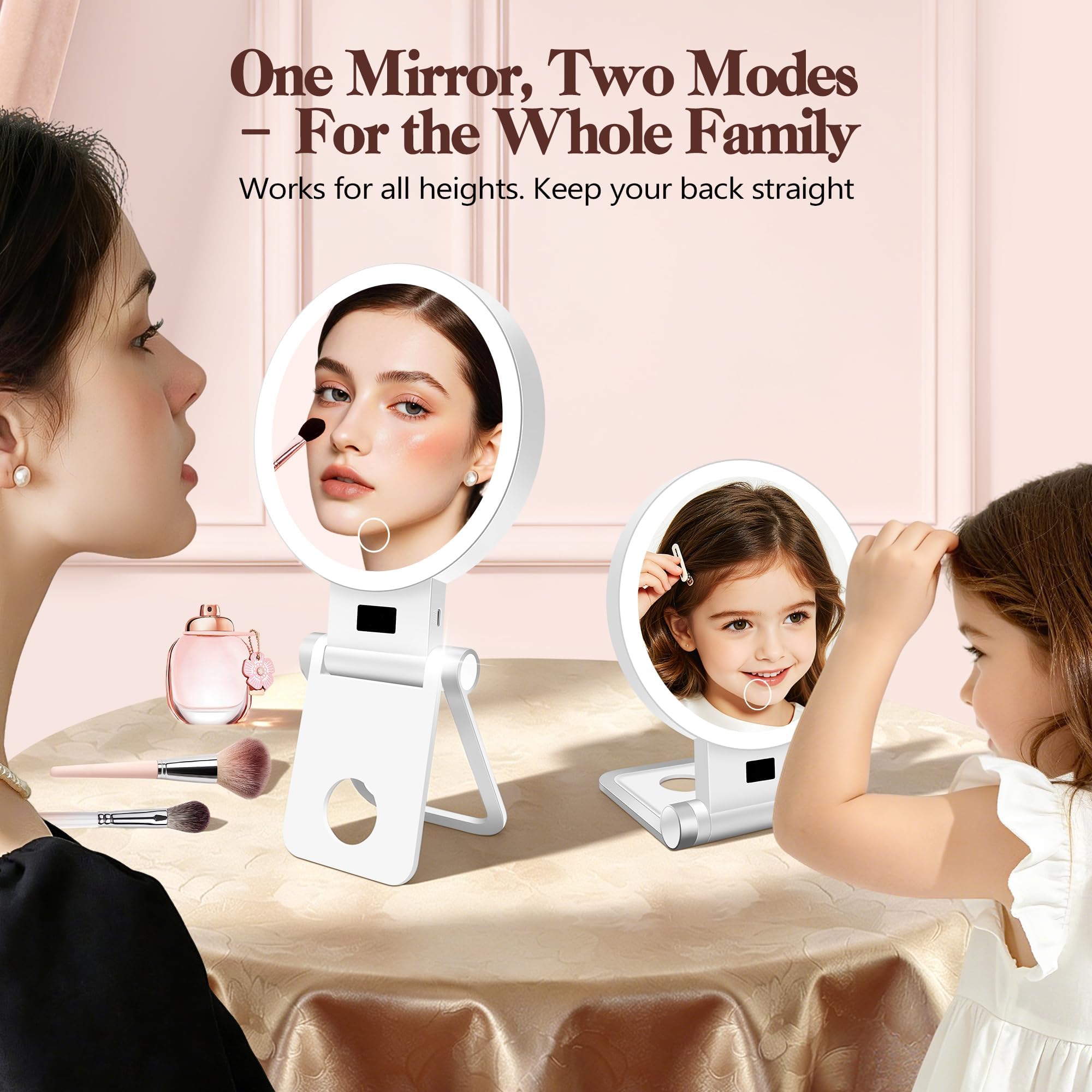B Beauty Planet detachable base raised height to improve posture and view