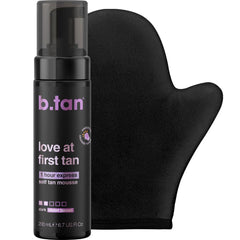 b.tan front packaging showing kit contents and benefits