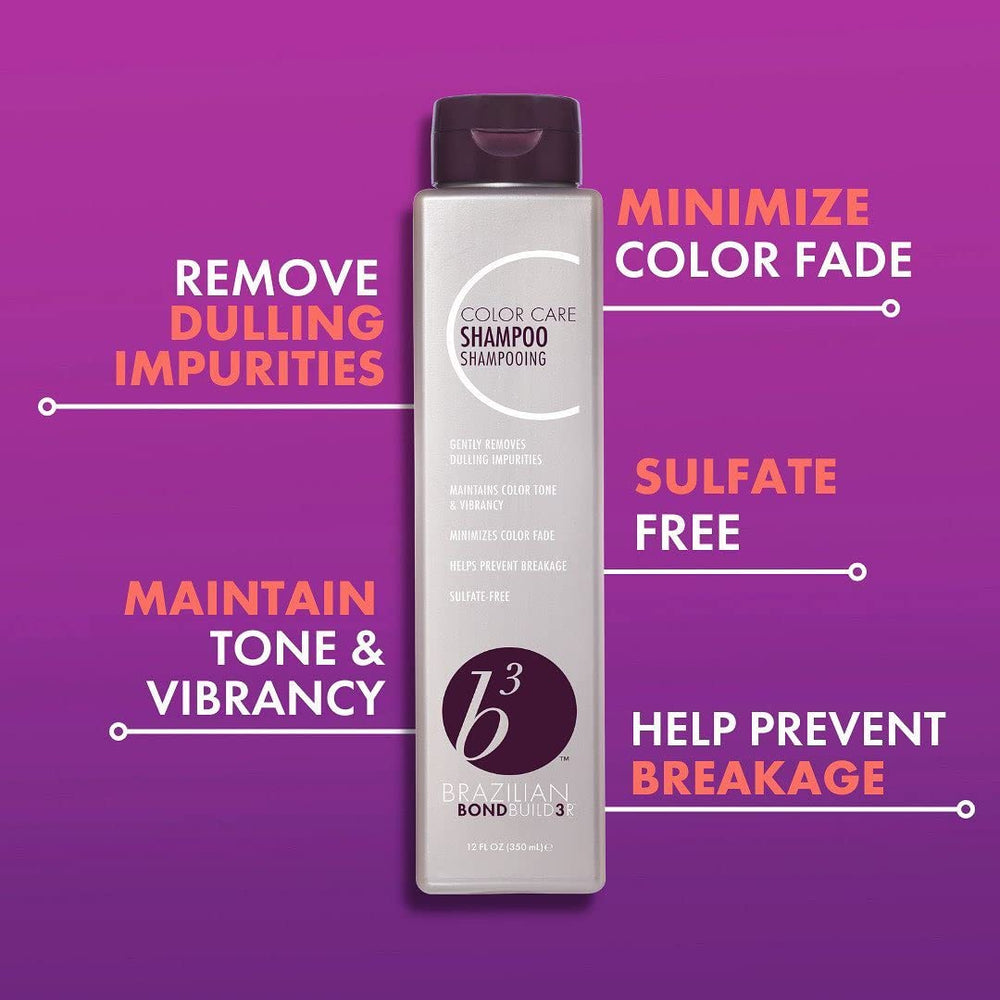 B3 Brazilian BondBuilder Ionic Color Lock spray bottle indicating color protection