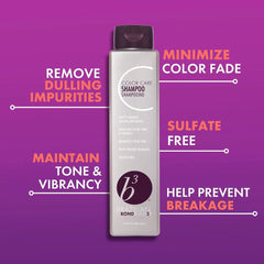 B3 Brazilian BondBuilder Ionic Color Lock spray bottle indicating color protection