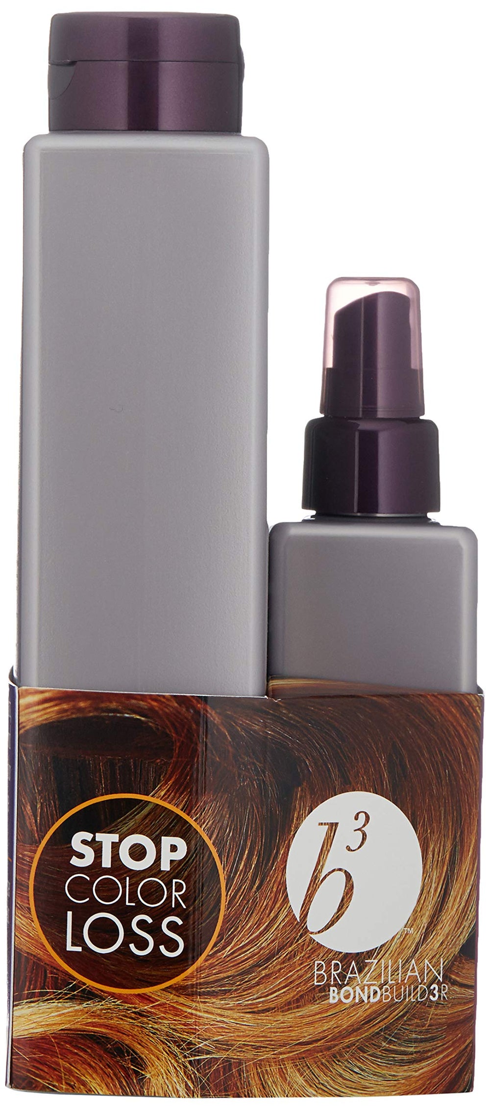 B3 Brazilian BondBuilder in a salon-style bathroom setting suggesting professional aftercare