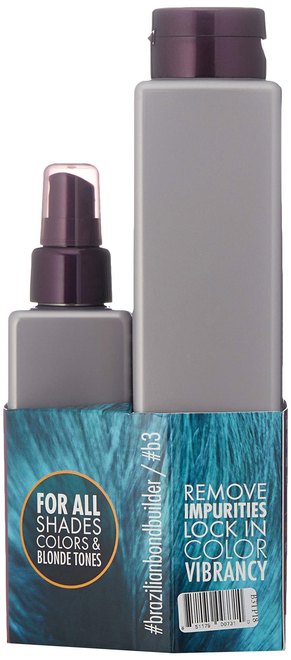 B3 Brazilian BondBuilder kit held in hand showing compact travel-friendly size