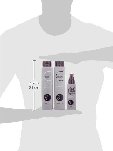 B3 Brazilian BondBuilder spray in use on damp hair providing thermal protection