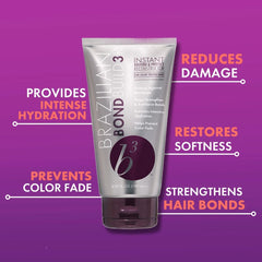 B3 BRAZILIAN BONDBUILDER cream texture close-up illustrating rich reparative formula