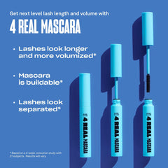 BABE ORIGINAL model applying mascara to upper lashes for lifted, fluttery effect