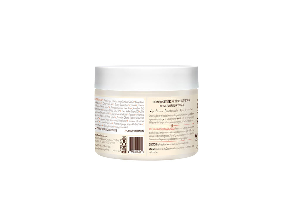 Babo Botanicals cream texture close-up highlighting rich non-greasy hydration