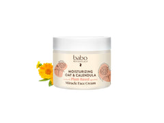 Babo Botanicals front packaging showing product and calming design benefits