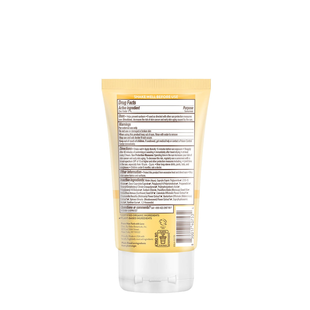 Babo Botanicals on bathroom vanity suggesting everyday skincare routine