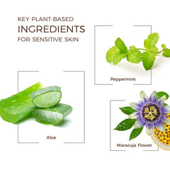 Babo Botanicals pouring conditioner into hand for easy application